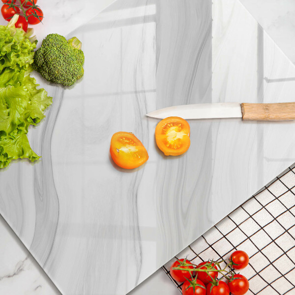 Osłona ściany przy kuchence gazowej Delikatny marmur