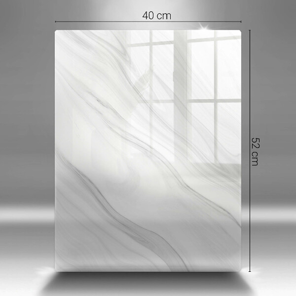 Osłona ściany przy kuchence gazowej Delikatny marmur