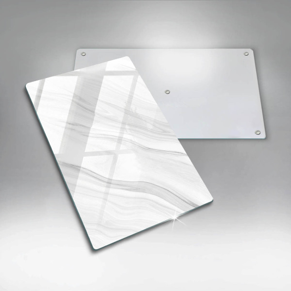 Osłona ściany przy kuchence gazowej Delikatny marmur