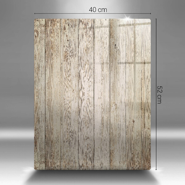 Osłona ściany przy kuchence gazowej Drewniane deski