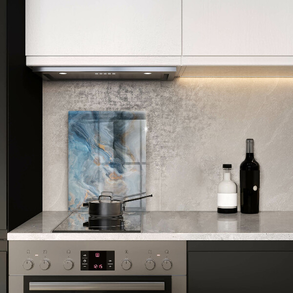 Osłona ściany przy kuchence gazowej Tekstura marmuru