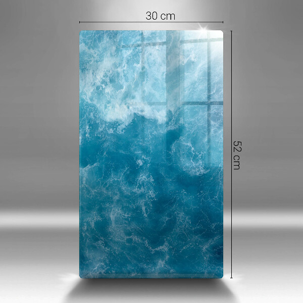 Osłona ściany przy kuchence gazowej Błękitna woda