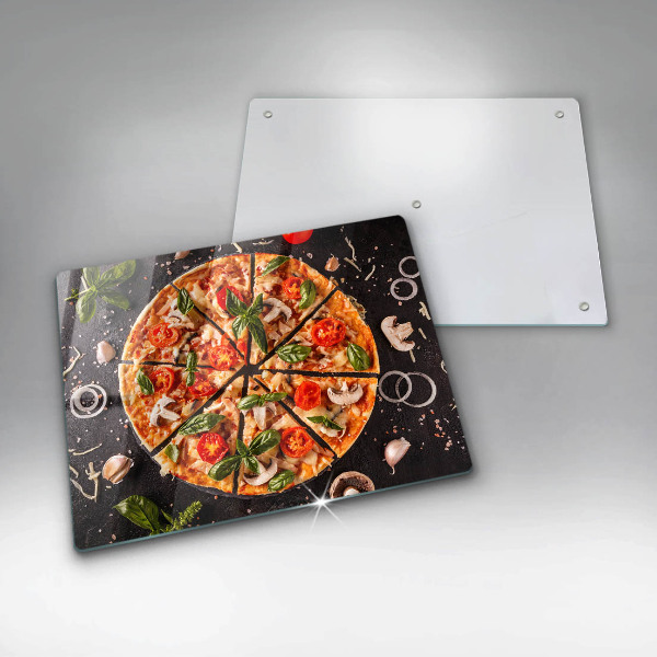 Osłona płyty indukcyjnej Pizza z pieczarkami