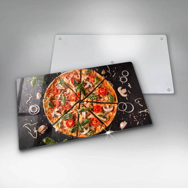 Osłona płyty indukcyjnej Pizza z pieczarkami