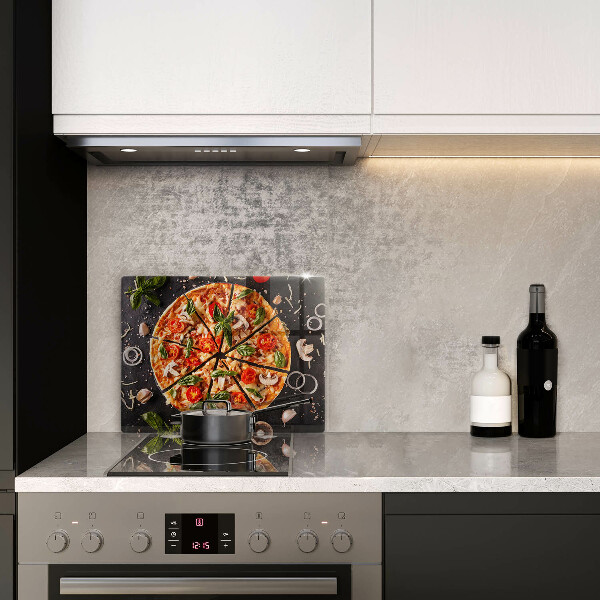 Osłona płyty indukcyjnej Pizza z pieczarkami