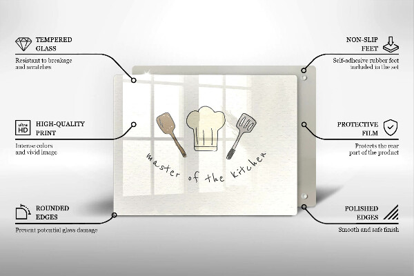 Osłona płyty indukcyjnej Master of the Kitchen