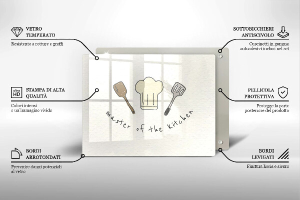 Osłona płyty indukcyjnej Master of the Kitchen
