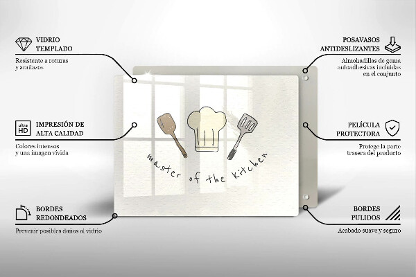 Osłona płyty indukcyjnej Master of the Kitchen