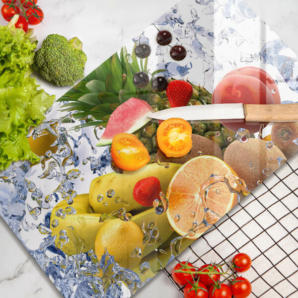 Szkło na płytę indukcyjną Soczyste owoce i woda