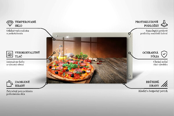 Osłona ściany przy kuchence gazowej Włoska pizza