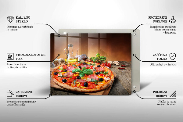 Osłona ściany przy kuchence gazowej Włoska pizza