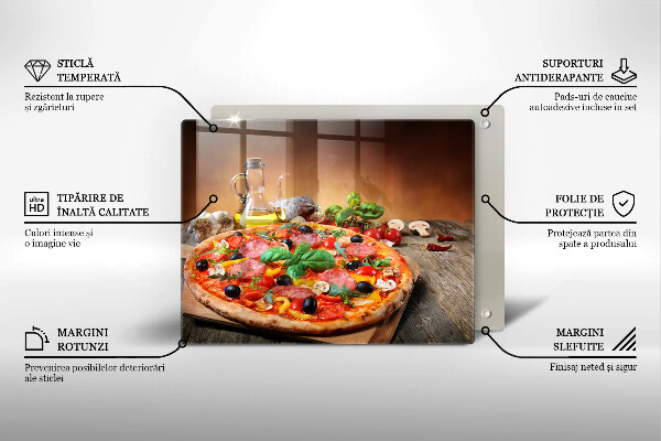 Osłona ściany przy kuchence gazowej Włoska pizza