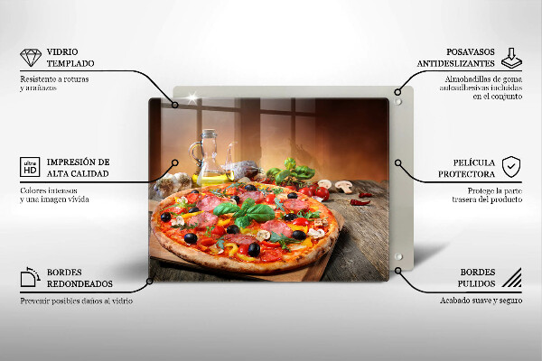 Osłona ściany przy kuchence gazowej Włoska pizza