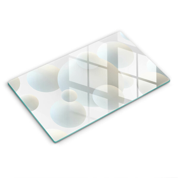Osłona płyty indukcyjnej Nowoczesne kule 3D