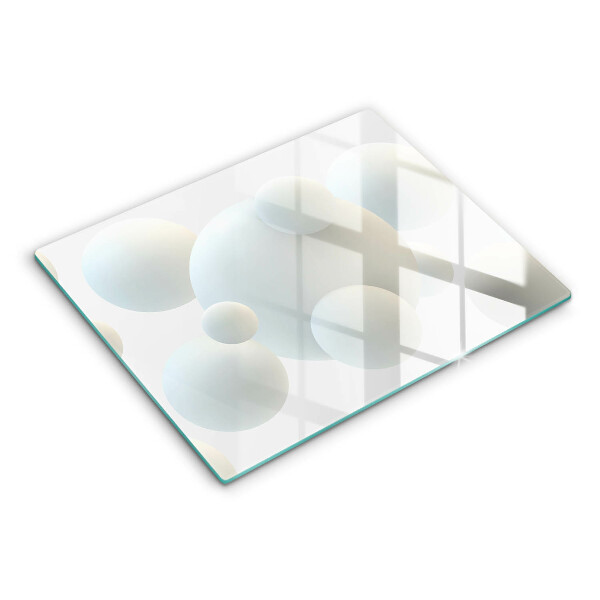 Osłona płyty indukcyjnej Nowoczesne kule 3D