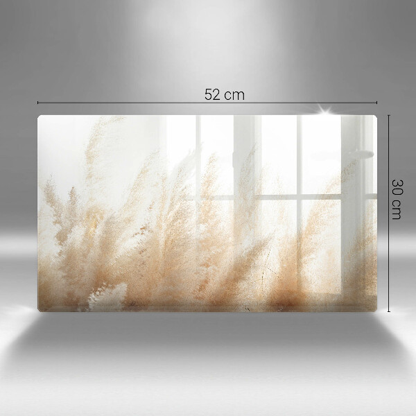 Osłona ściany przy kuchence gazowej Trawa pampasowa