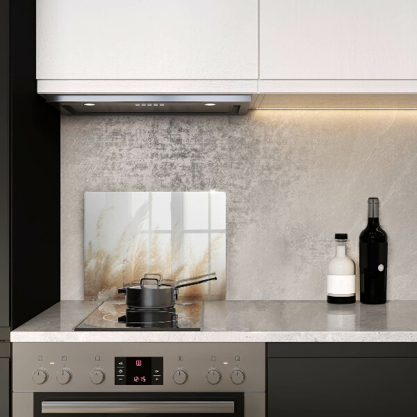 Osłona ściany przy kuchence gazowej Trawa pampasowa