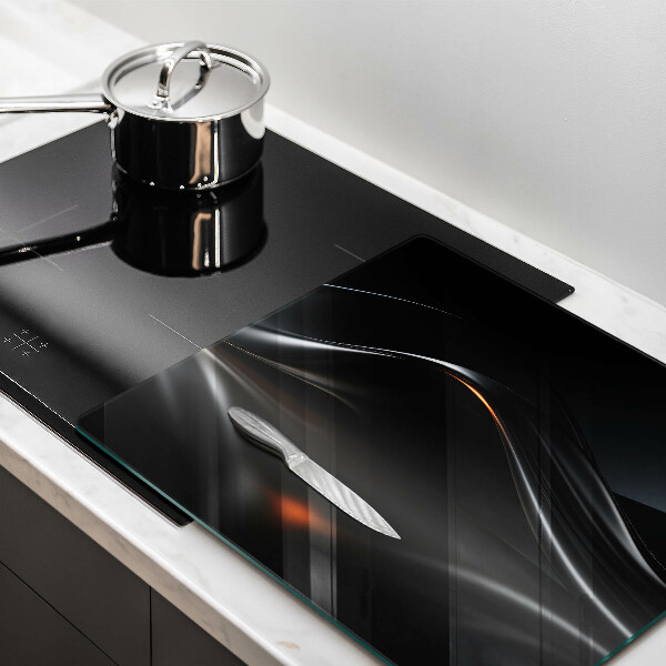 Osłona ściany przy kuchence gazowej Abstrakcja 3D design