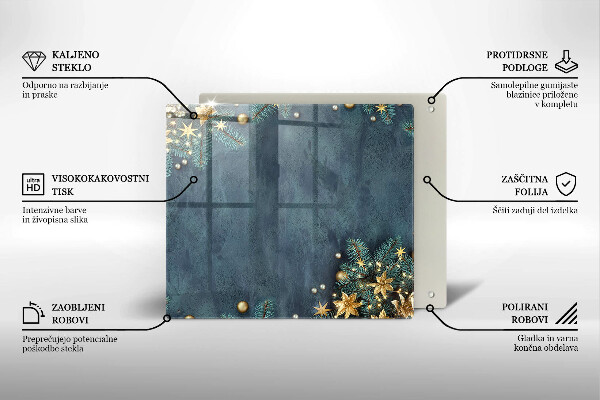 Osłona do płyty indukcyjnej Świąteczne ozdoby