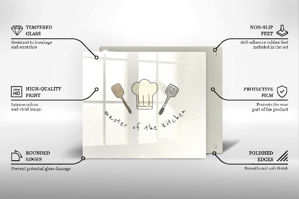 Osłona do płyty indukcyjnej Master of the Kitchen