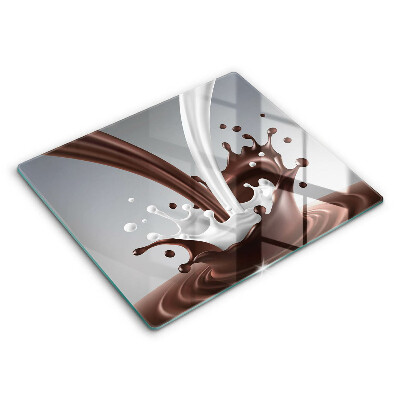 Osłona ściany nad kuchenką Mleko i czekolada