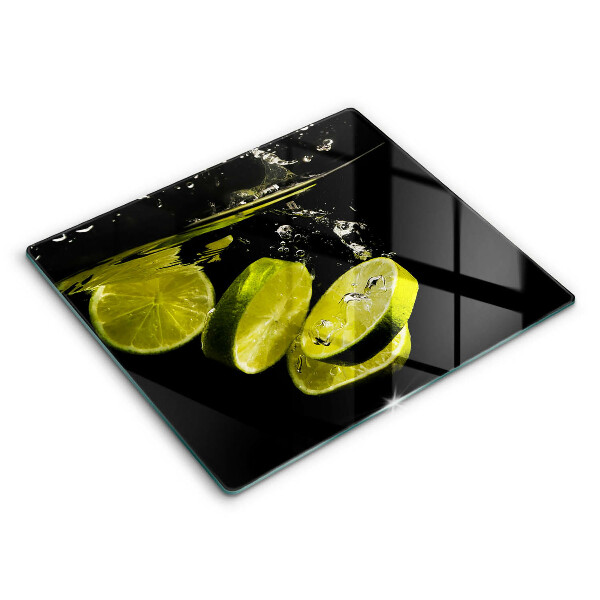 Osłona ściany przy kuchence gazowej Limonki w wodzie