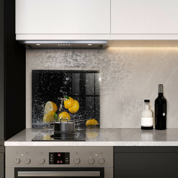 Osłona ściany przy kuchence gazowej Soczyste owoce cytryny