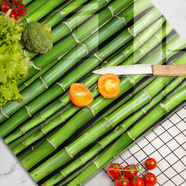 Osłona ściany przy kuchence gazowej Natura bambusy