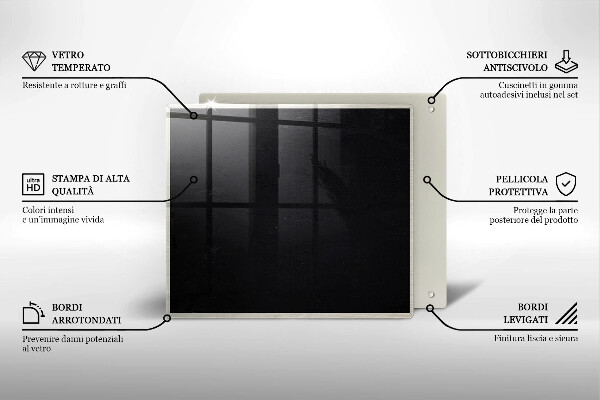 Osłona ściany przy kuchence gazowej Tablica kredowa