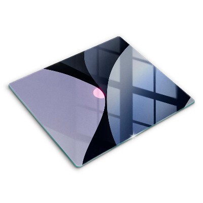 Osłona ściany przy kuchence gazowej Abstrakcja kształty