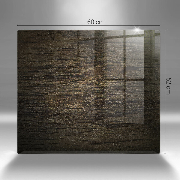 Osłona ściany przy kuchence gazowej Tekstura drewna kora