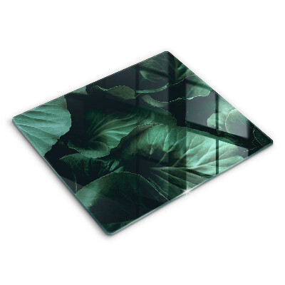 Osłona blatu kuchennego Dzikie ciemne liście
