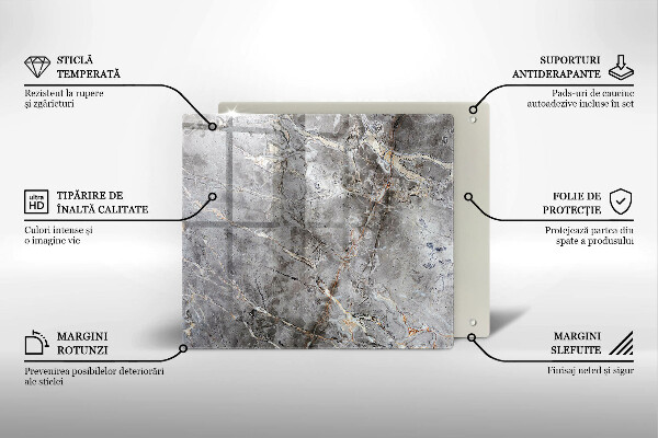 Osłona ściany przy kuchence gazowej Tekstura kamienia