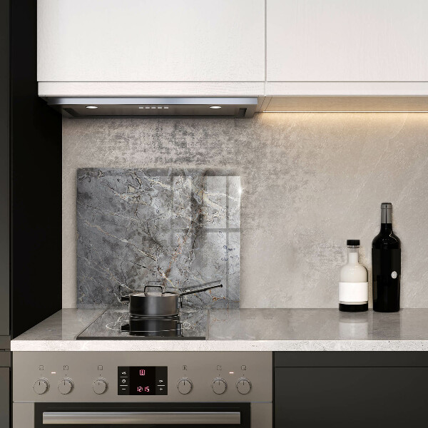 Osłona ściany przy kuchence gazowej Tekstura kamienia