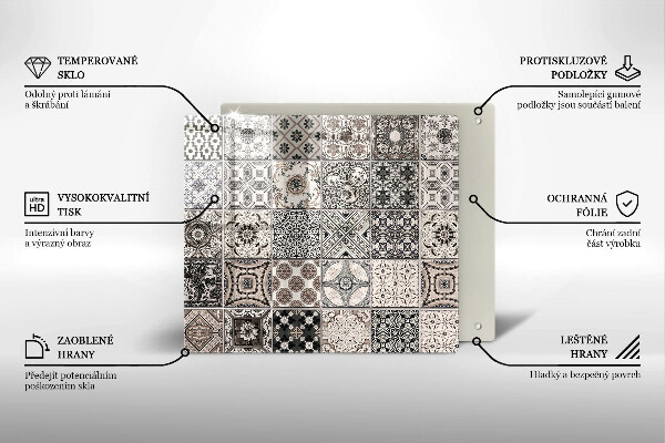 Osłona ściany przy kuchence gazowej Płytki ozdobne kafelki