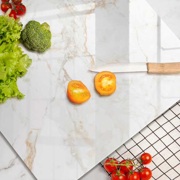 Osłona ściany przy kuchence gazowej Elegancki kamień marmur