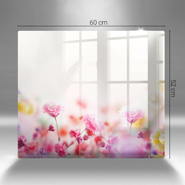 Płyta ochronna na kuchenkę Łąka kwiatów