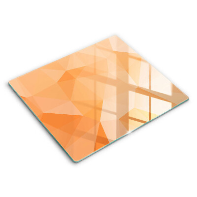 Osłona ściany przy kuchence gazowej Geometryczne tło