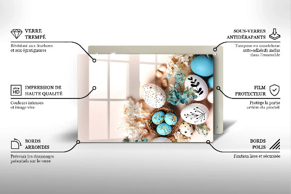 Osłona płyty indukcyjnej Ozdoby wielkanocne
