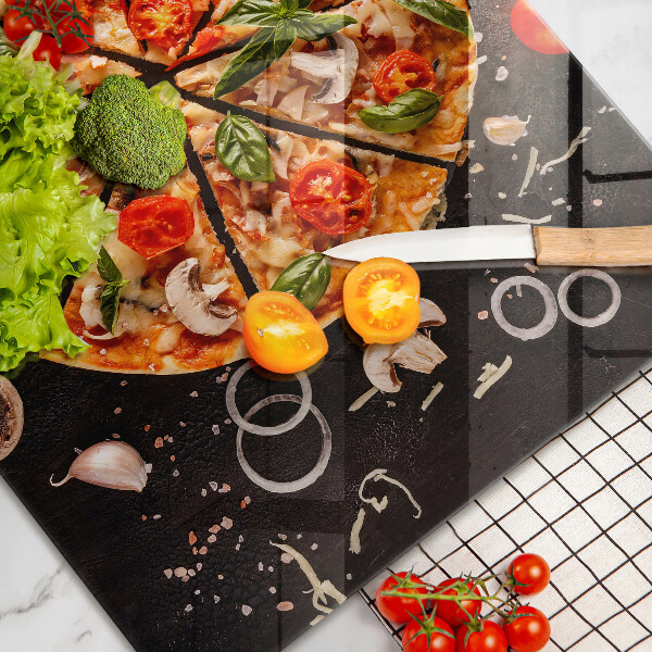 Osłona płyty indukcyjnej Pizza z pieczarkami