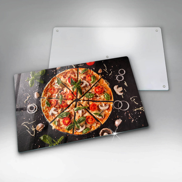 Osłona płyty indukcyjnej Pizza z pieczarkami