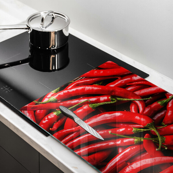 Osłona płyty indukcyjnej Ostre chili papryki