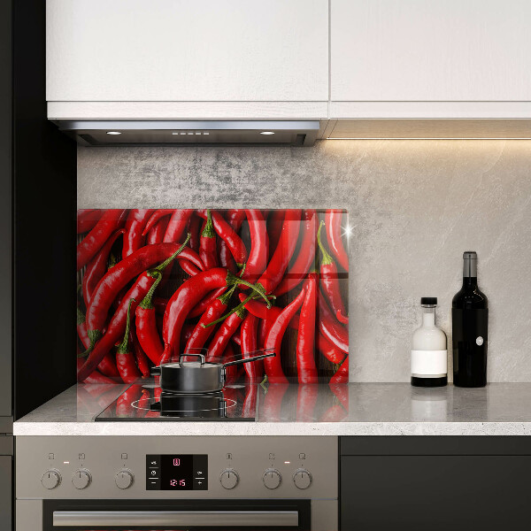 Osłona płyty indukcyjnej Ostre chili papryki