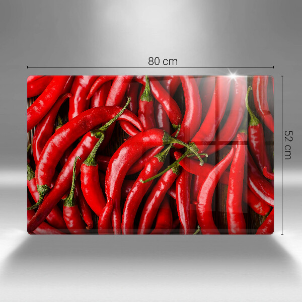 Osłona płyty indukcyjnej Ostre chili papryki
