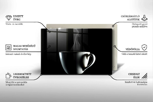 Osłona na płytę indukcyjną Filiżanka herbaty