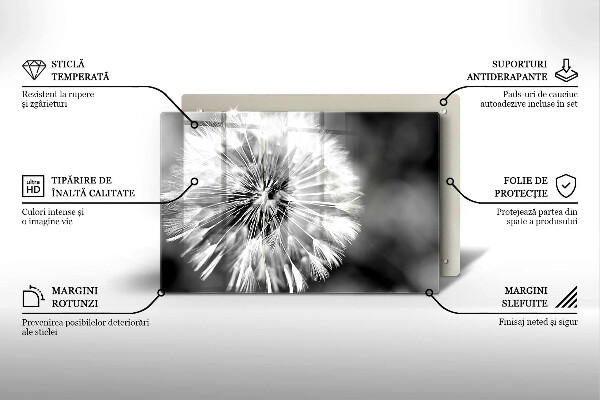 Osłona na płytę indukcyjną Delikatny dmuchawiec