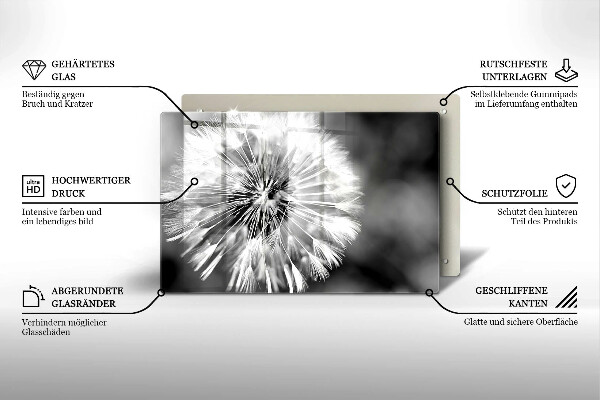 Osłona na płytę indukcyjną Delikatny dmuchawiec