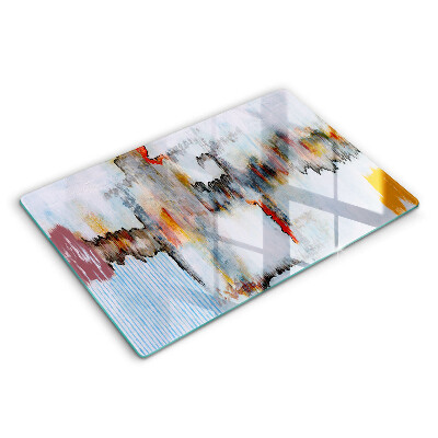 Osłona na płytę indukcyjną Farby abstrakcja