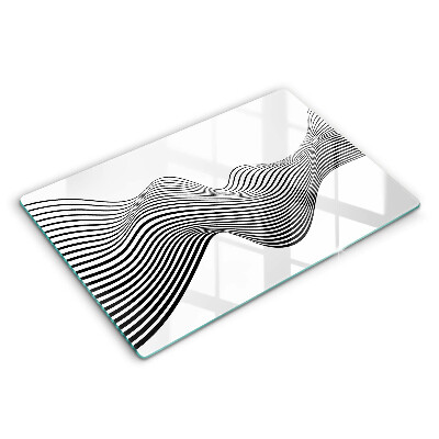 Osłona płyty indukcyjnej Linearna abstrakcja