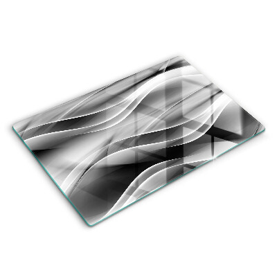 Osłona na płytę indukcyjną Abstrakcja linie dymu